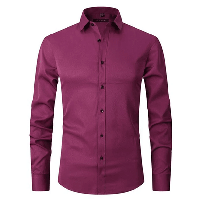 Lars – Chemise moulante à manches longues