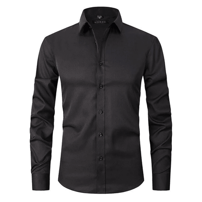 Lars – Chemise moulante à manches longues