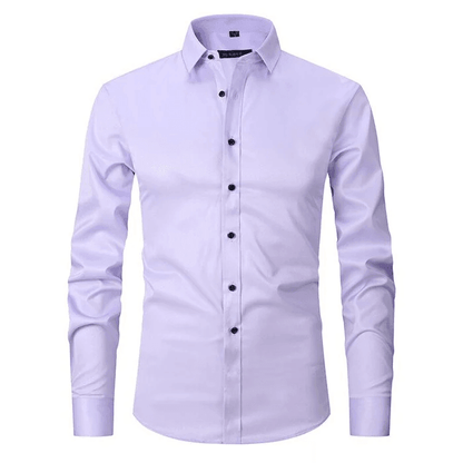 Lars – Chemise moulante à manches longues
