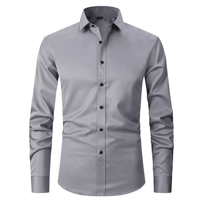 Lars – Chemise moulante à manches longues