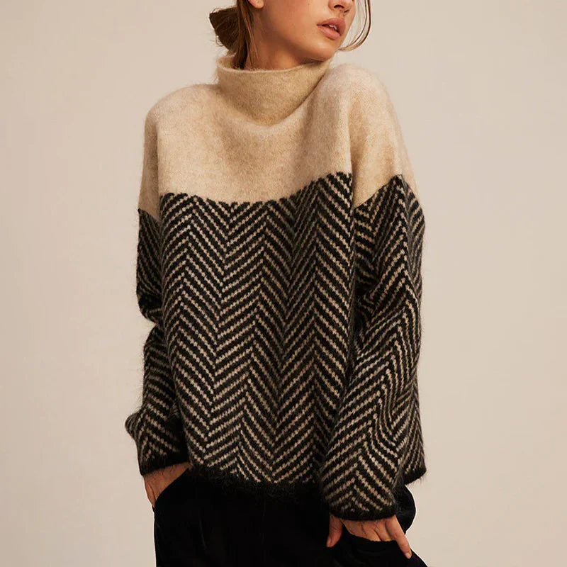 Yancy - Élégant, gros pull tricoté pour femmes