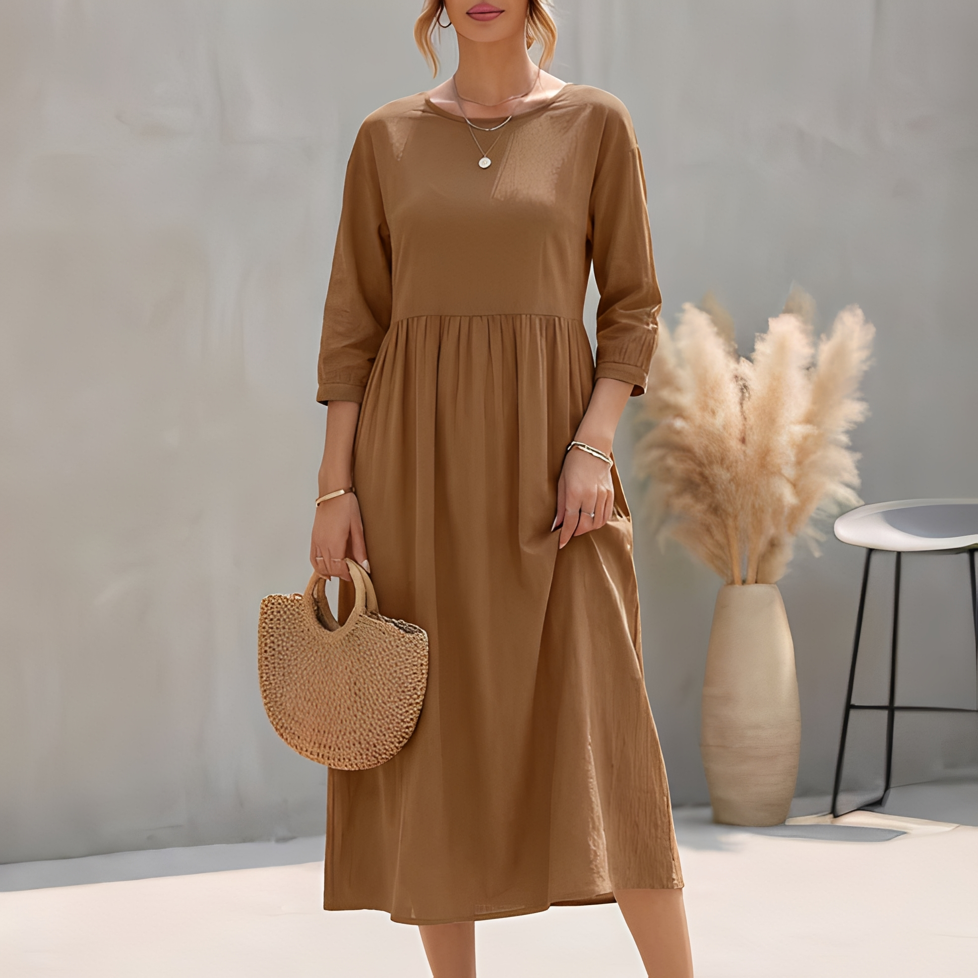 Agatine - Robe d'été chic et relax pour femme