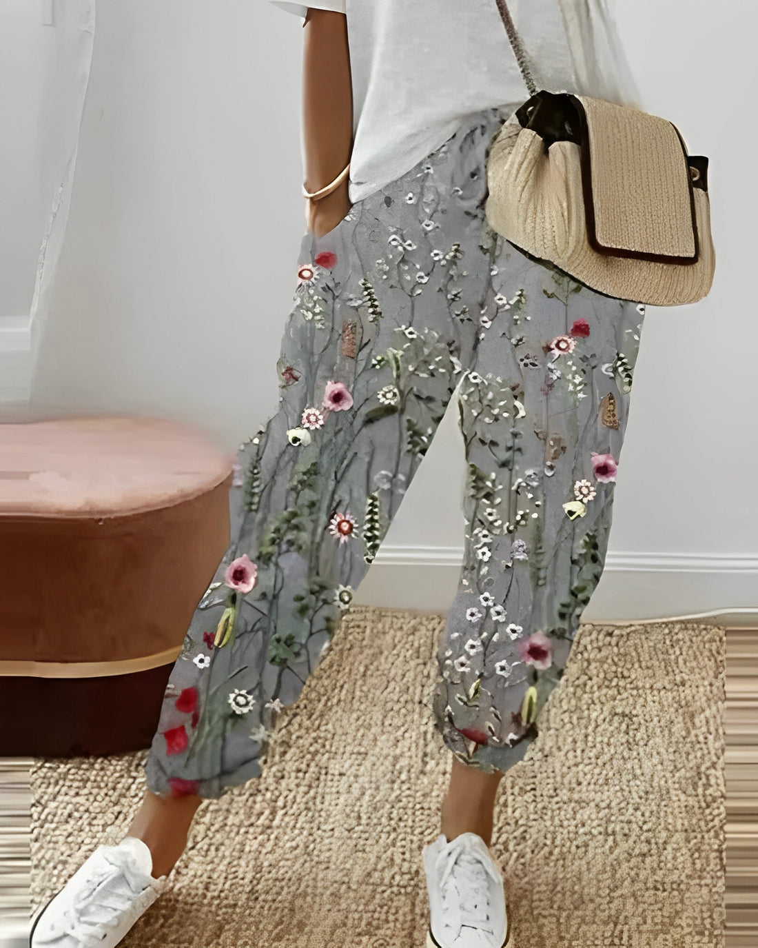 Selena - pantalon en lin élégant pour femmes