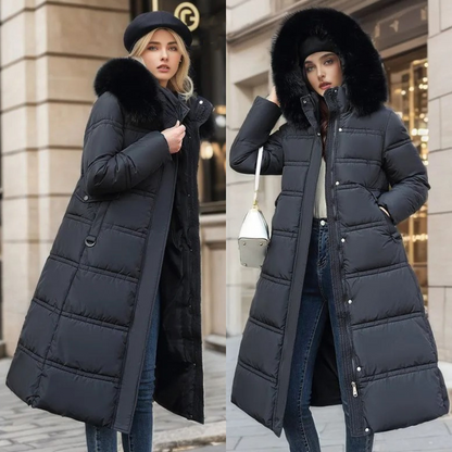 Jacqueline - Doudoune luxueuse d'hiver pour femme