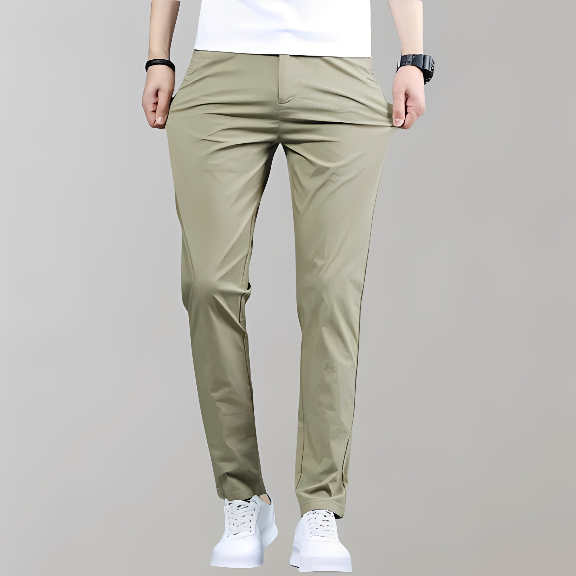 Warren - Pantalon homme droit à la mode