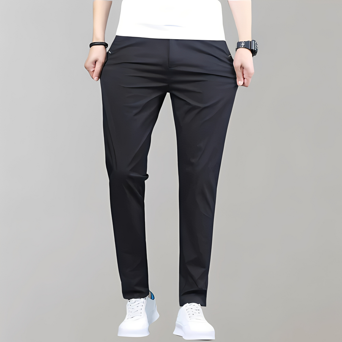 Warren - Pantalon homme droit à la mode