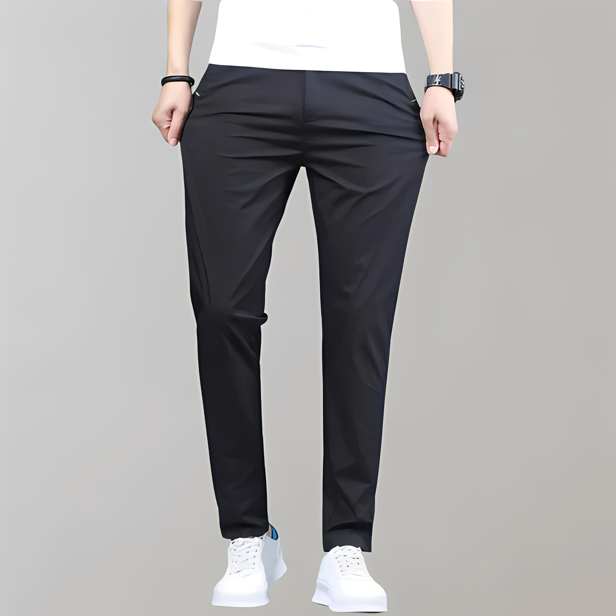 Warren - Pantalon homme droit à la mode