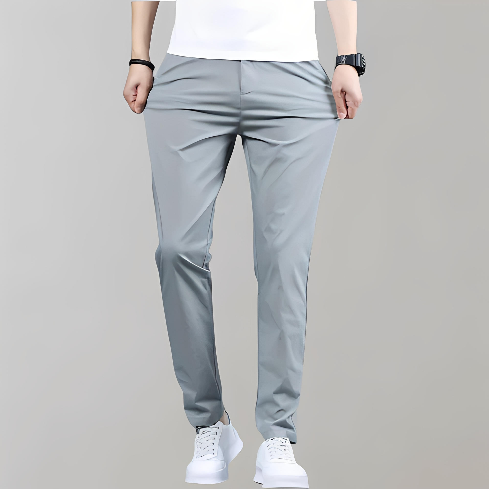 Warren - Pantalon homme droit à la mode