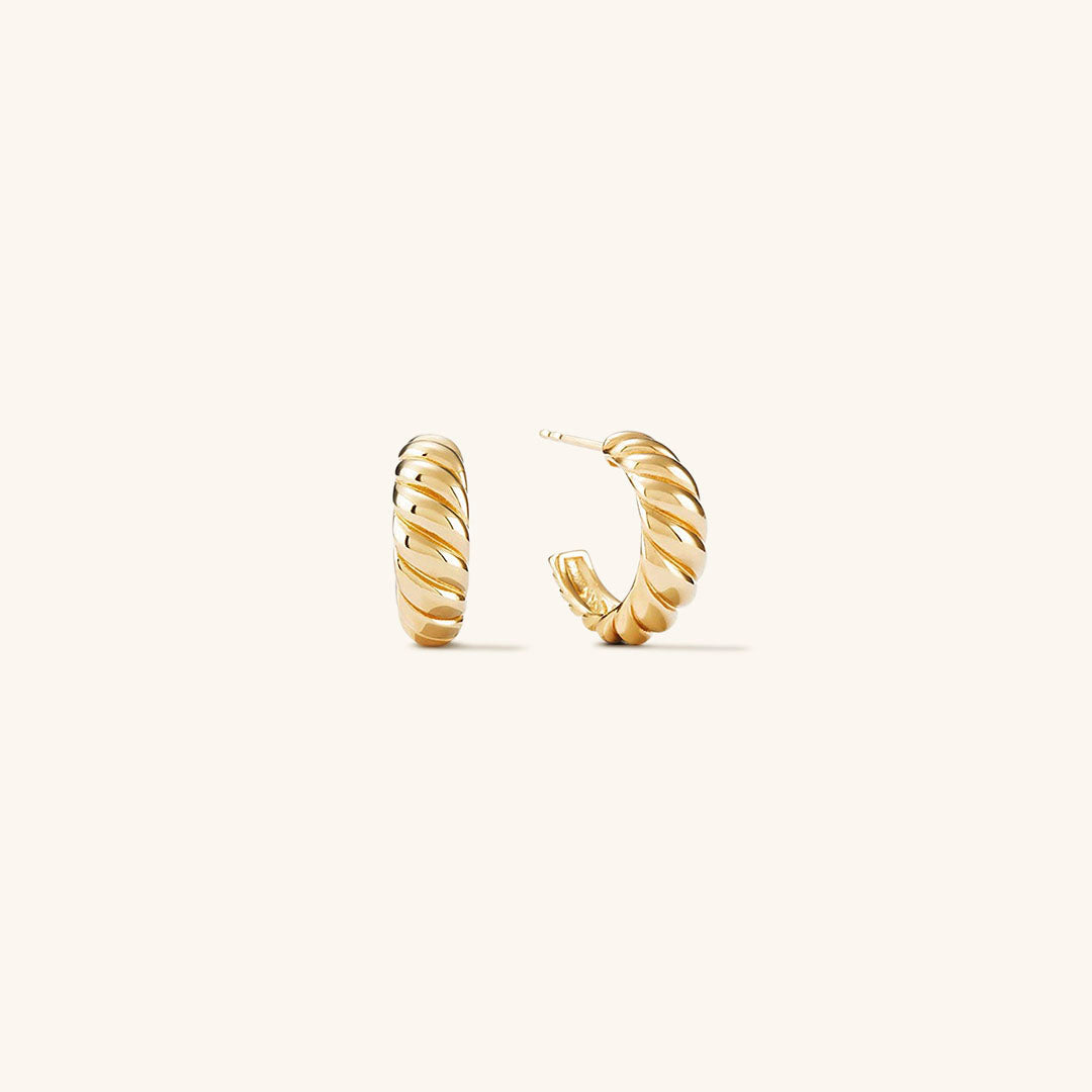 Boucles d'oreilles Arc Croissant