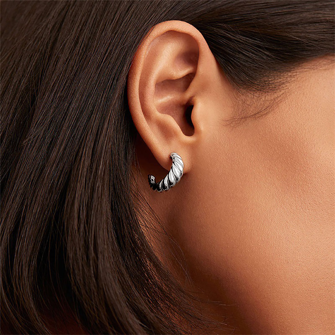 Boucles d'oreilles Arc Croissant