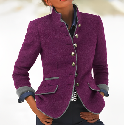 ElegaChic - Manteau élégant à l’américaine