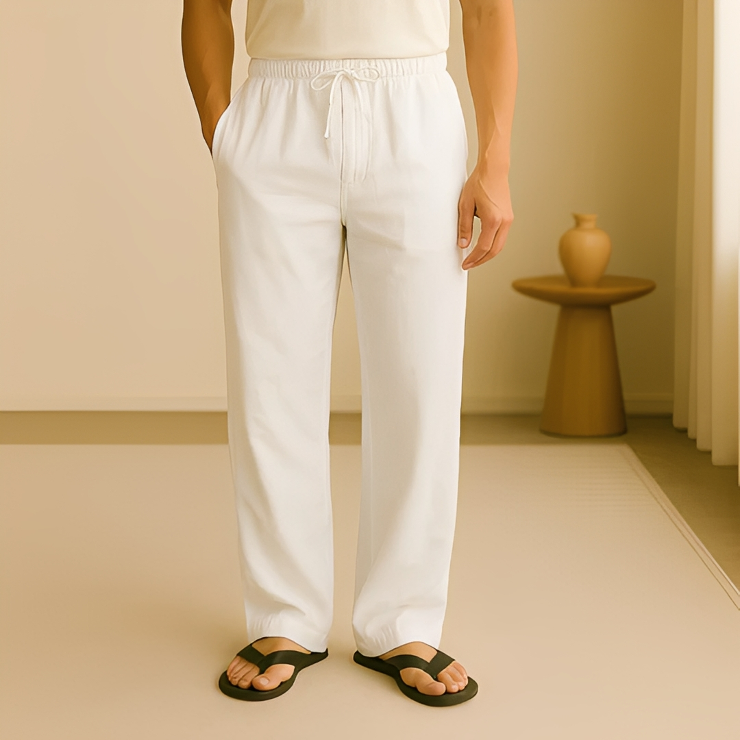 Jesriel - Pantalon confortable à coupe droite pour hommes