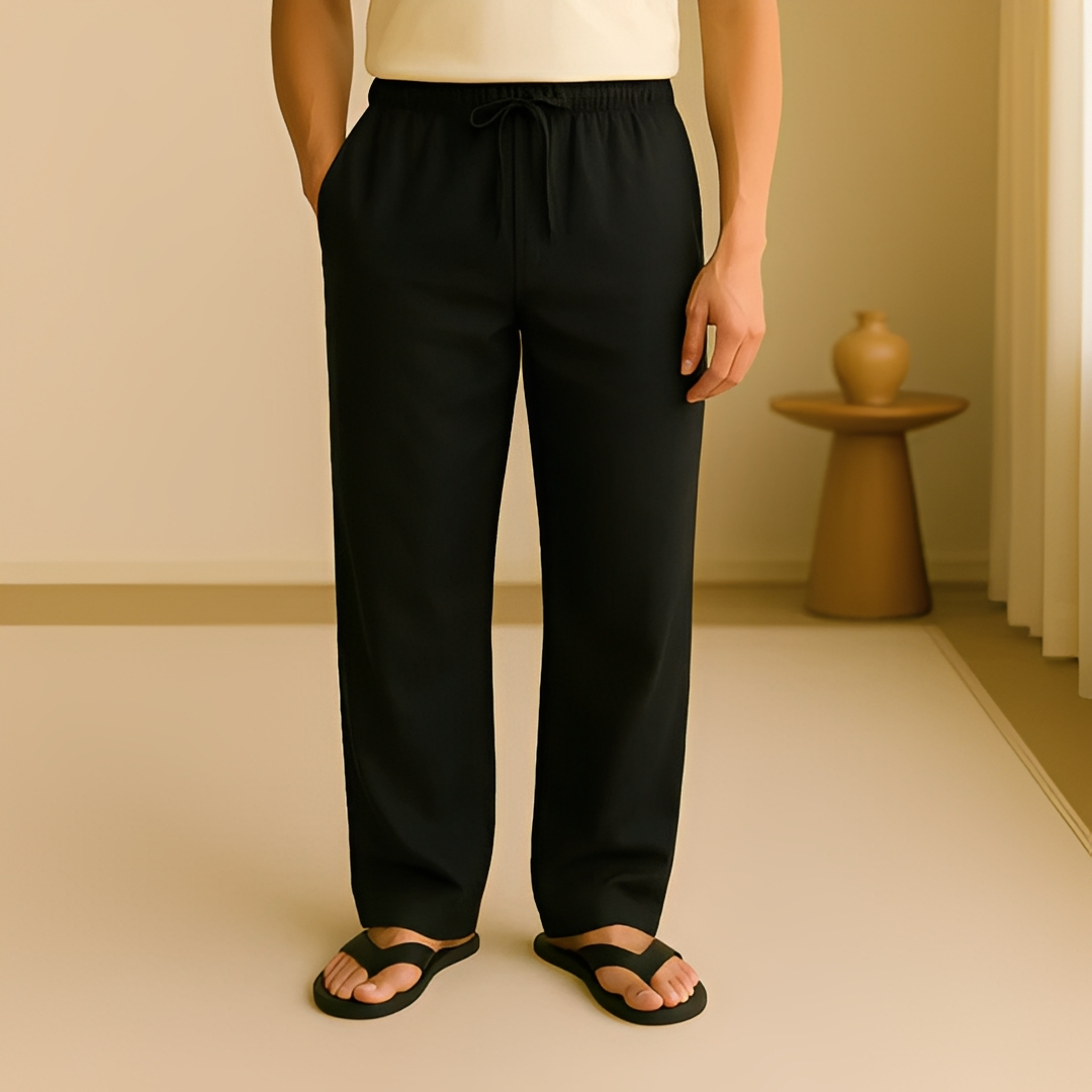 Jesriel - Pantalon confortable à coupe droite pour hommes