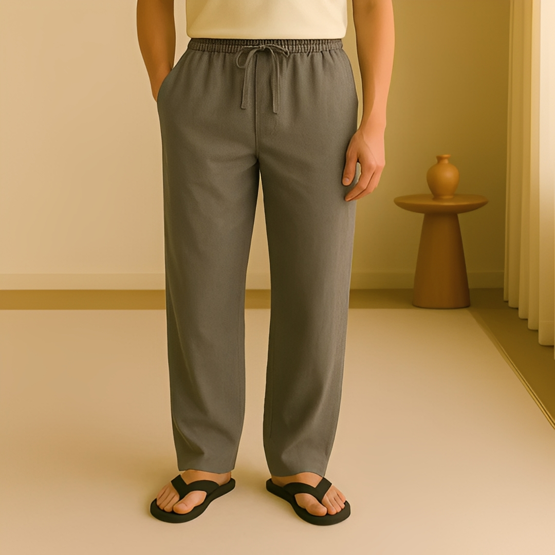 Jesriel - Pantalon confortable à coupe droite pour hommes