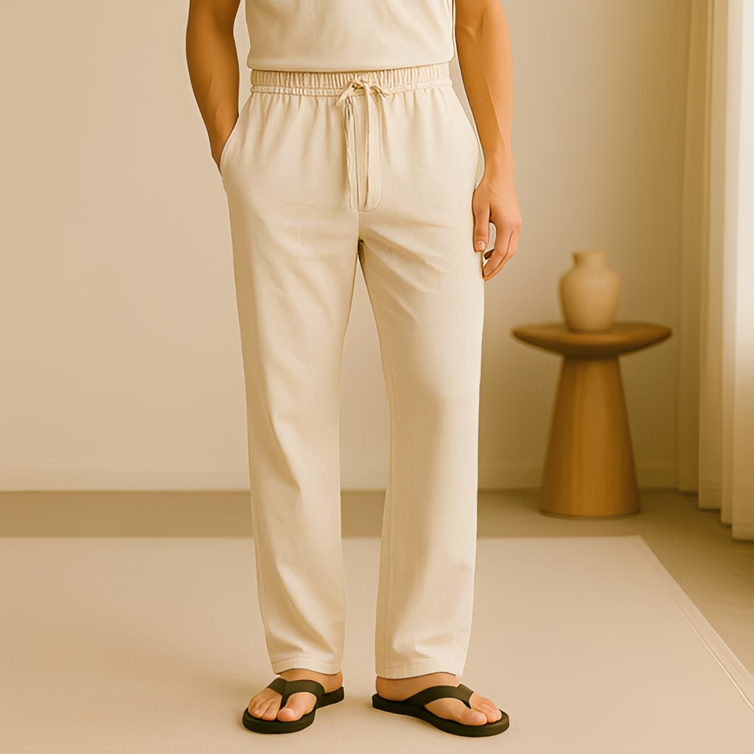 Jesriel - Pantalon confortable à coupe droite pour hommes
