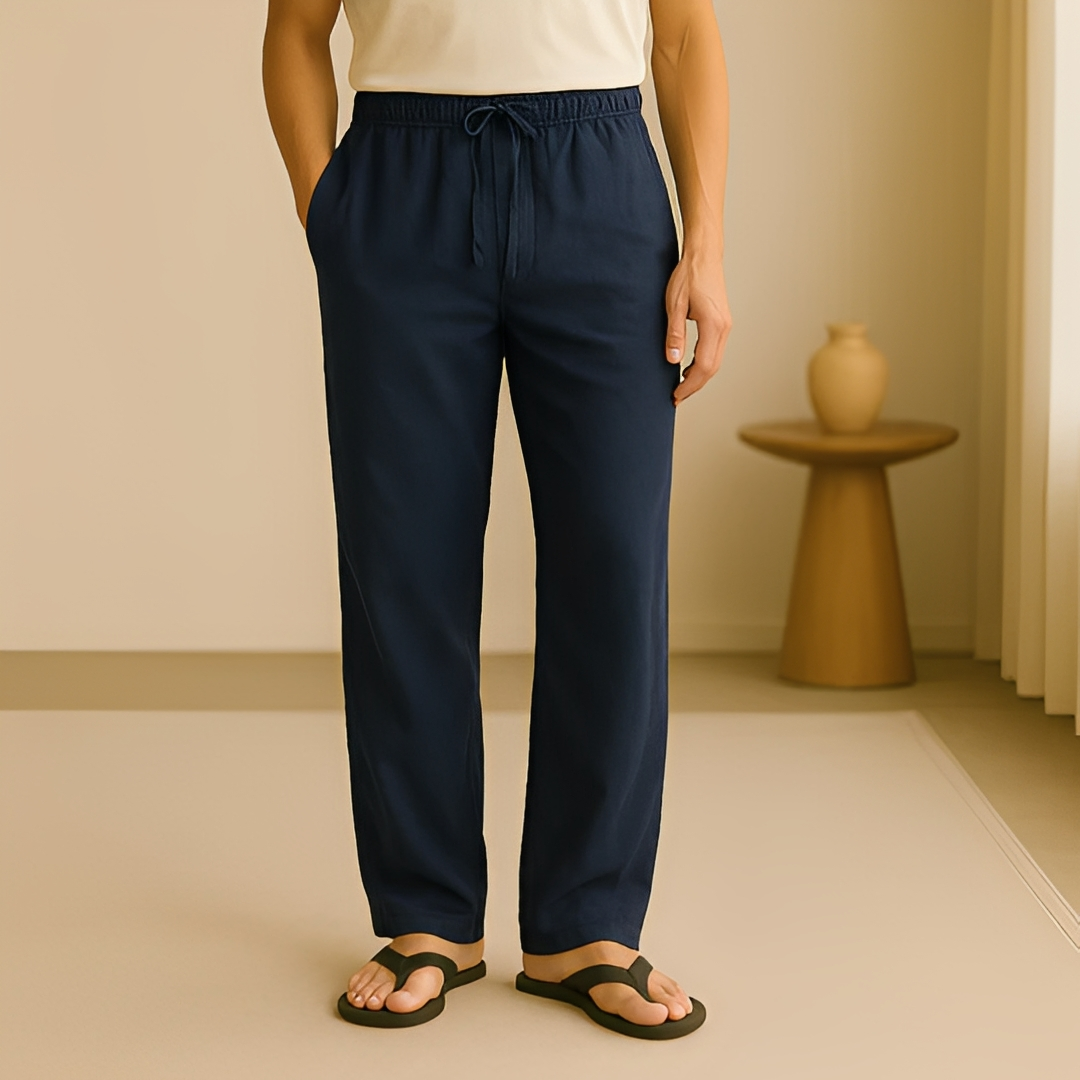 Jesriel - Pantalon confortable à coupe droite pour hommes