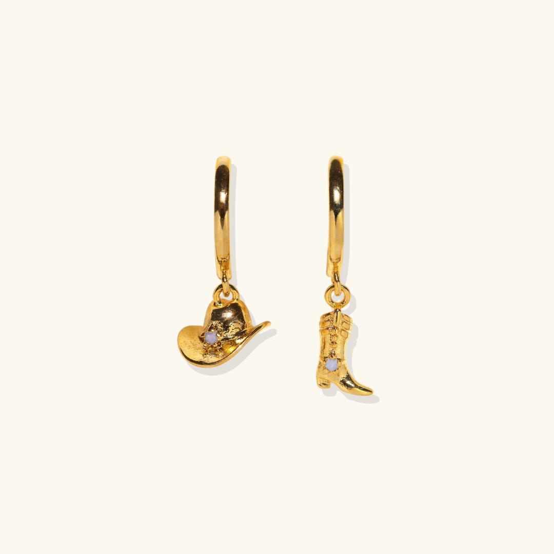 Fely – Boucles d'oreilles charme cowboy
