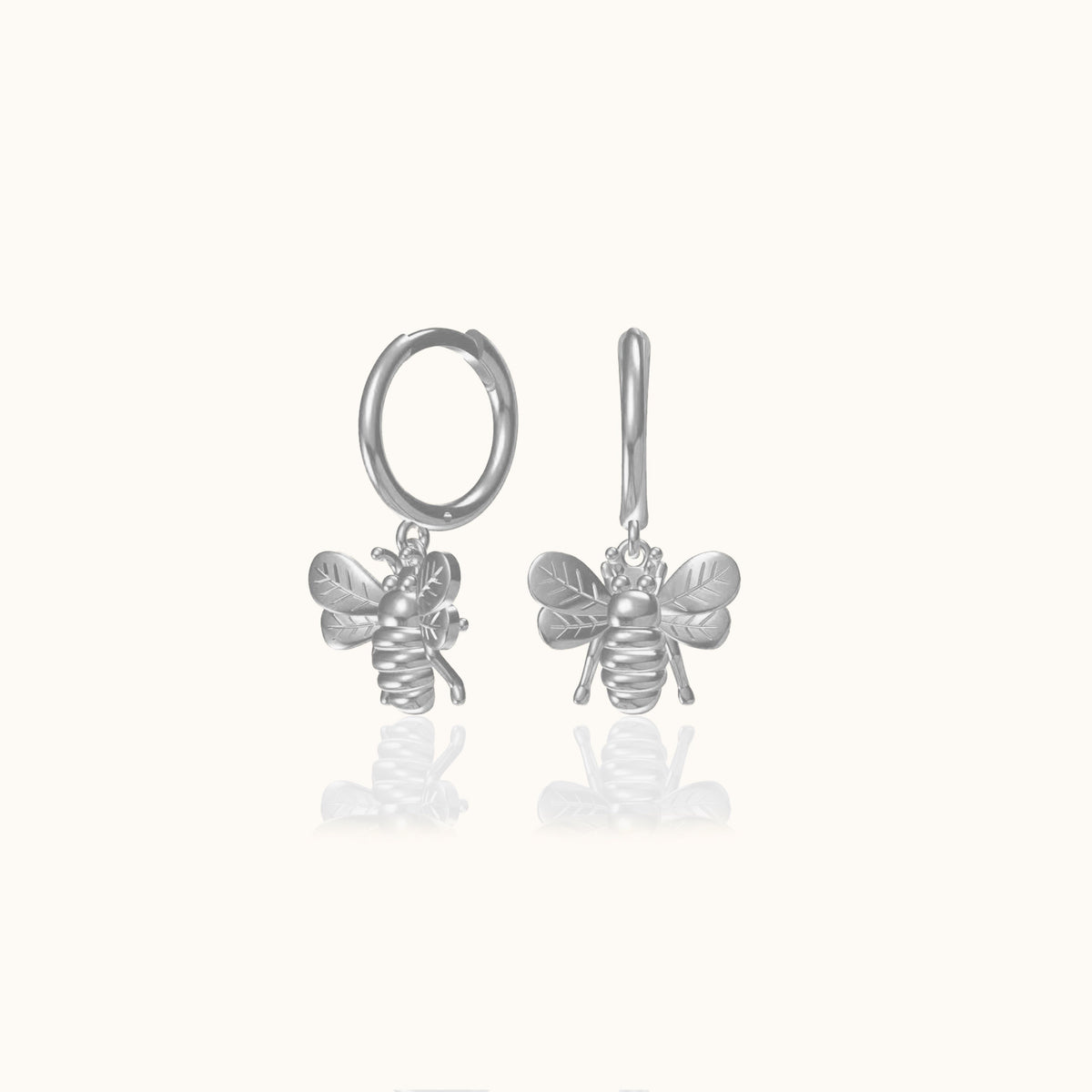 Lien - Boucles d'oreilles abeille délicates