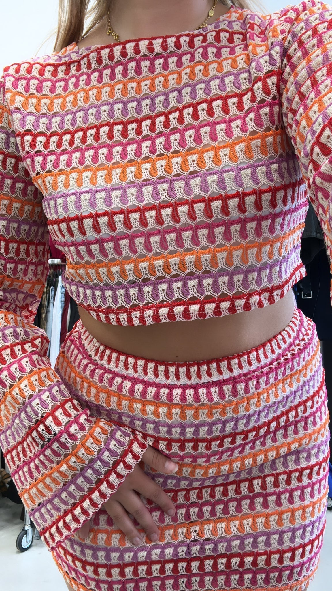 Giada – Ensemble Haut Court et Jupe Courte