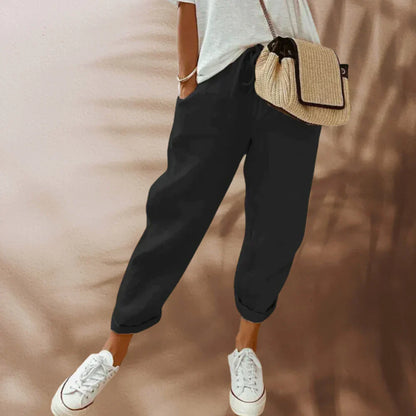 Julia - elegant linen trousers