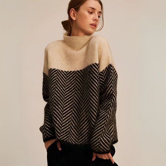Melody - Cozy turtleneck sweater for women