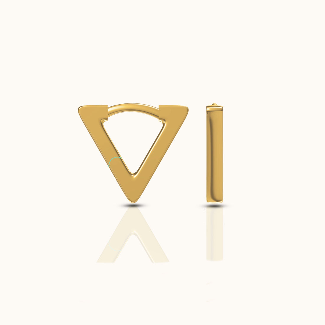 Salacia - Boucles d'oreilles triangulaires