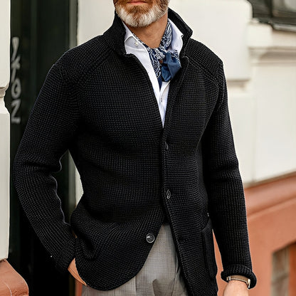 Carvin - Gilet tricoté chaud et agréable pour homme