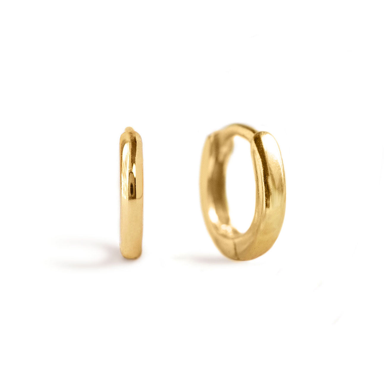 Petites Boucles d'oreilles Huggie Hoop