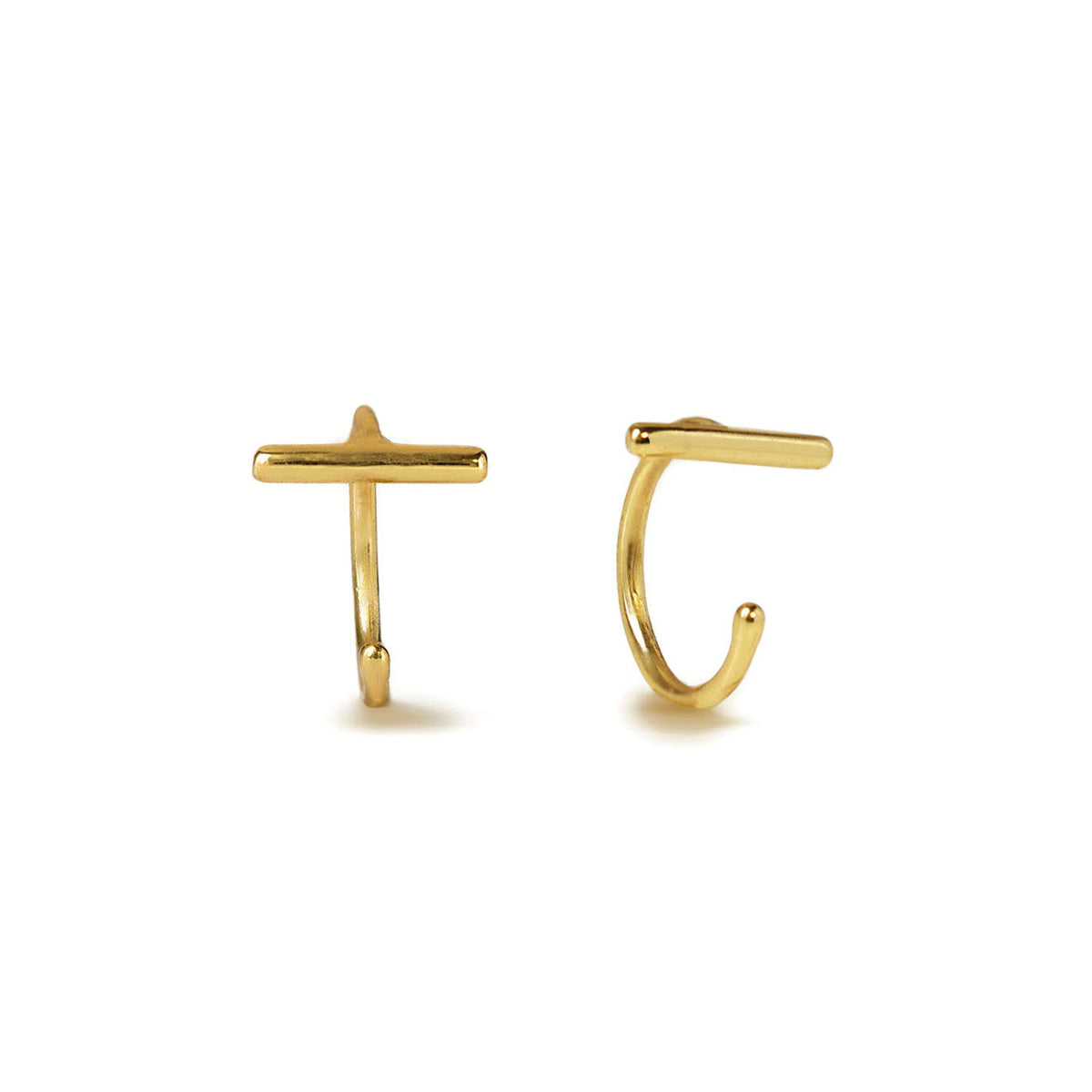 Rima - Boucles Huggie Bar