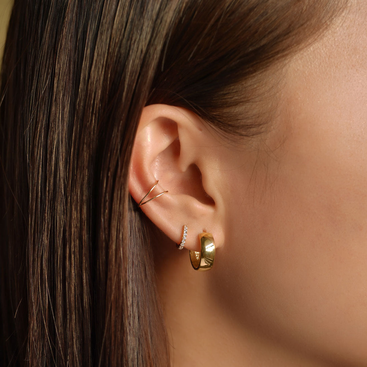 Suki - Double boutons d'oreilles