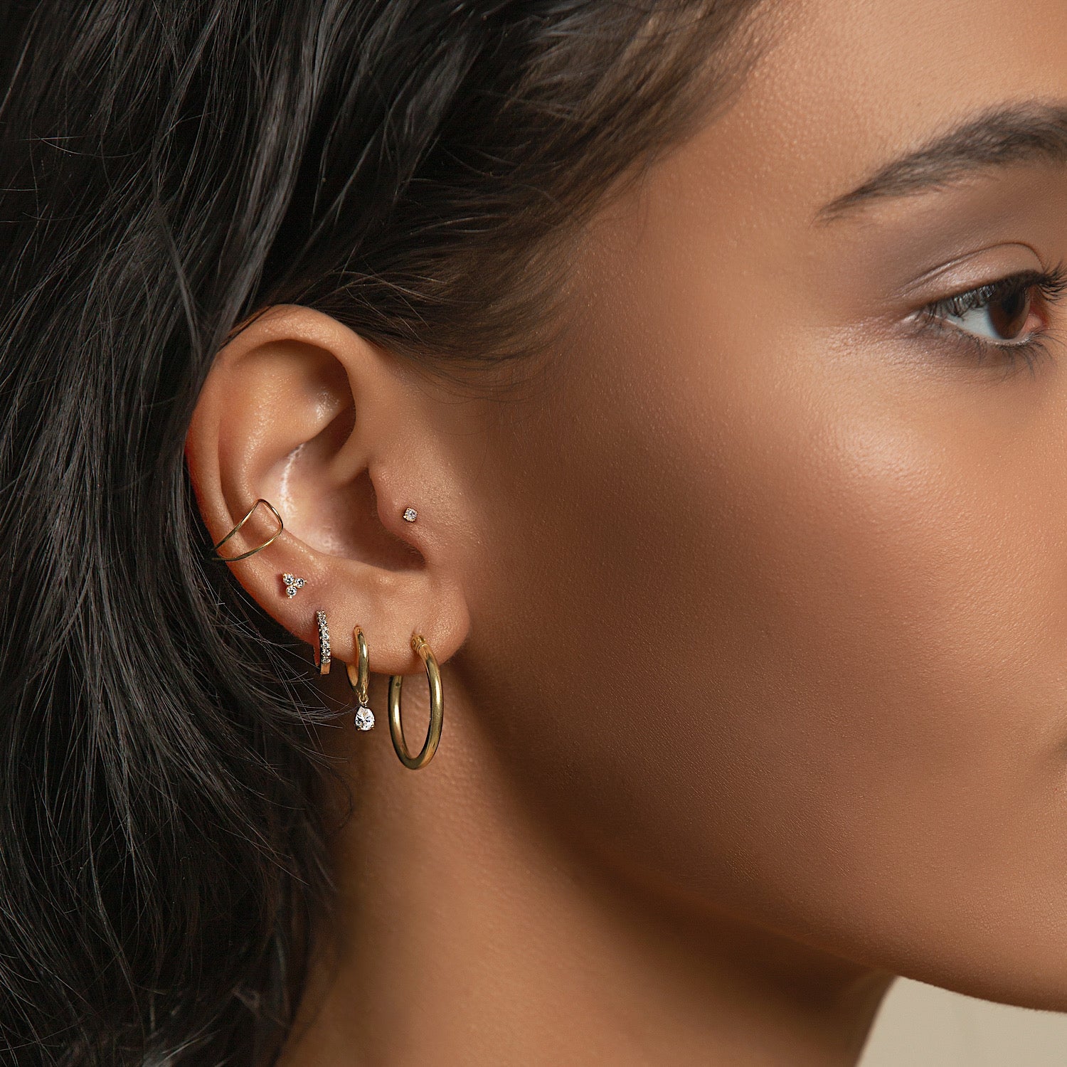 Suki - Double boutons d'oreilles