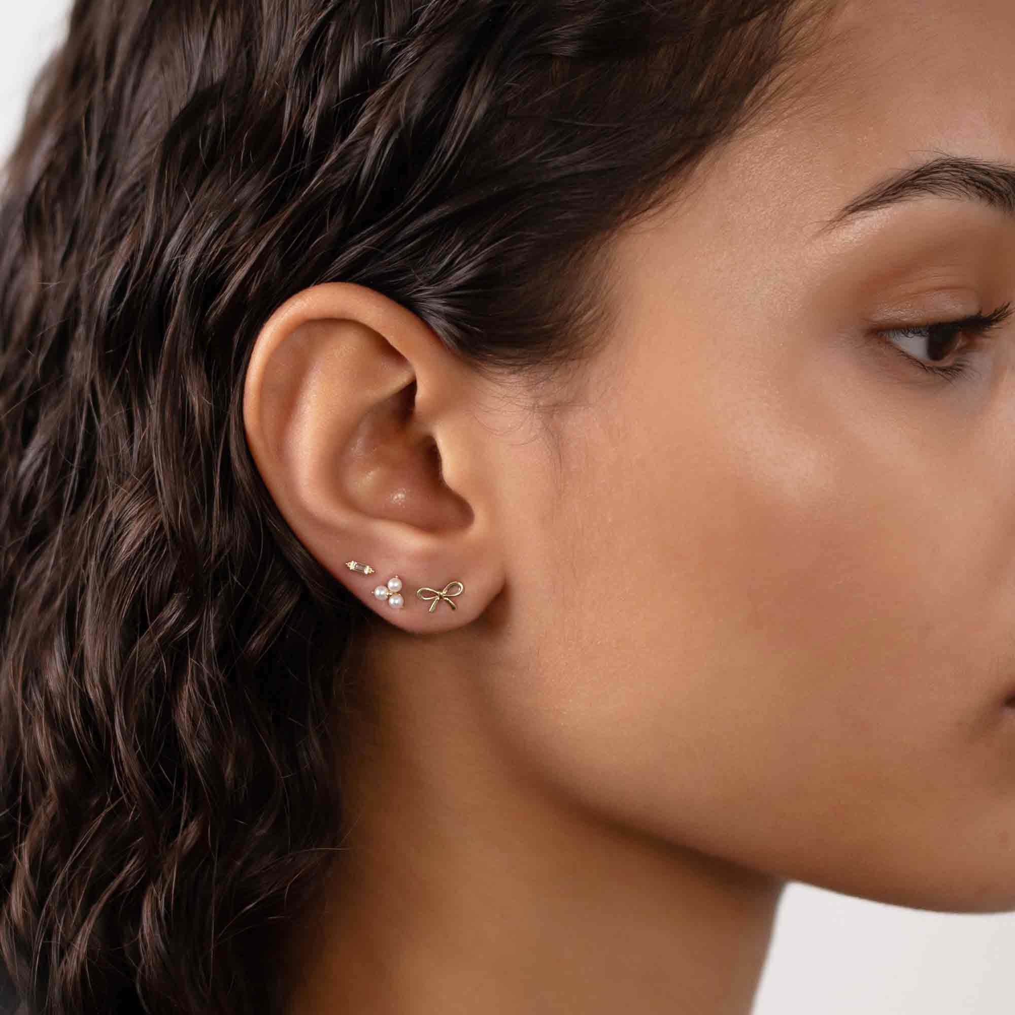 Isabella - Boucles d'oreilles en perles Trinity