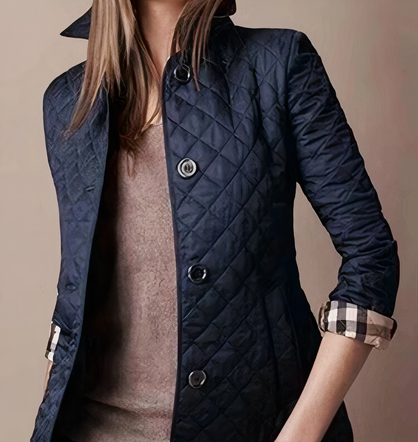 Evelyn – Veste femme en soie et coton