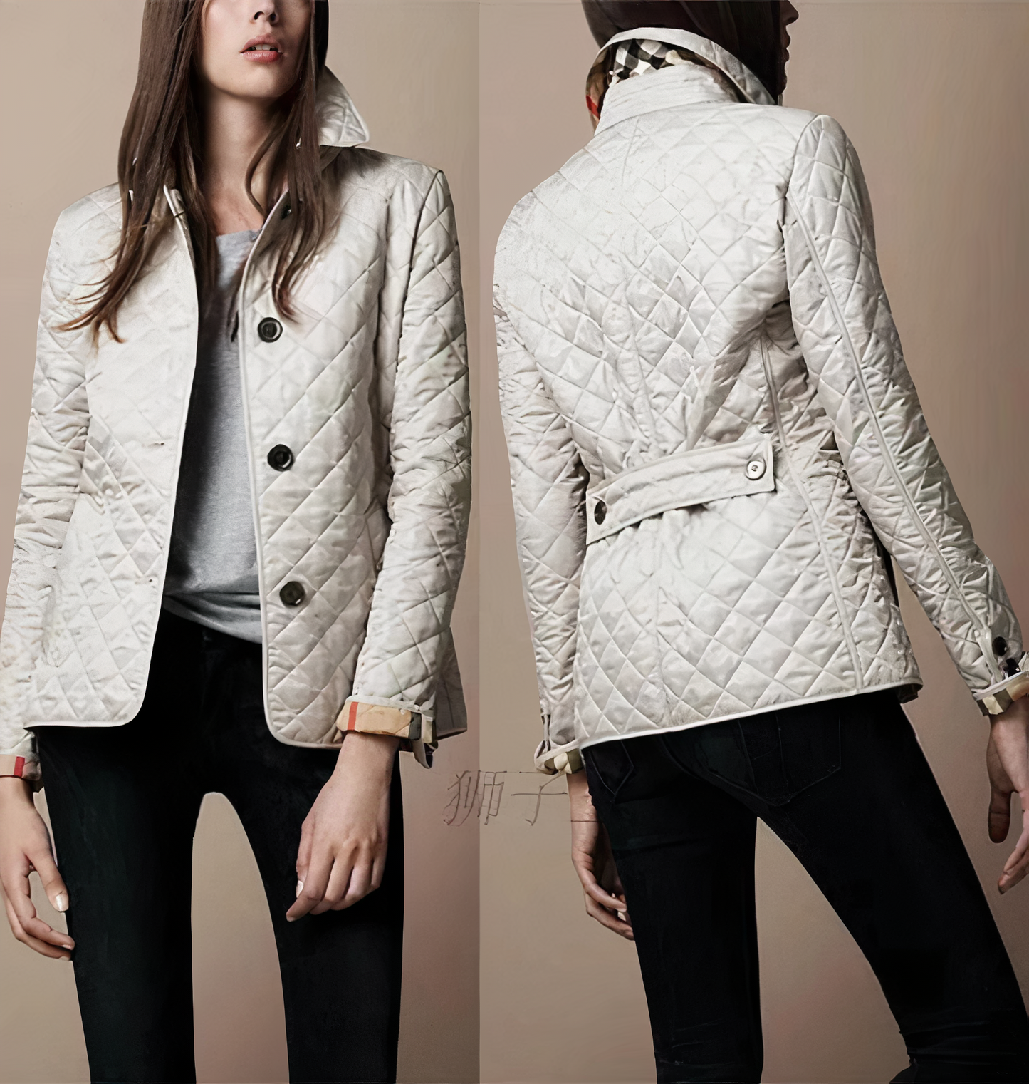 Evelyn – Veste femme en soie et coton