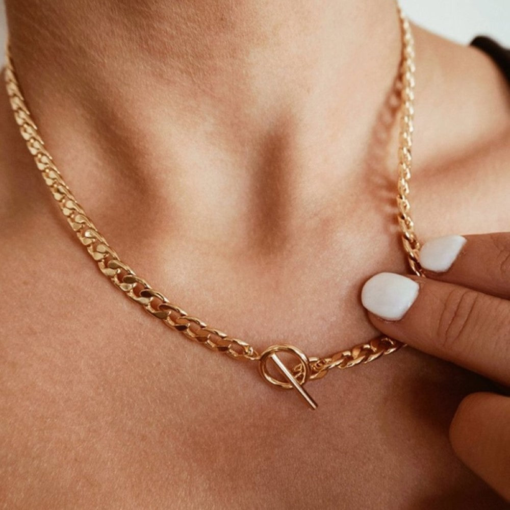 Chaîne double - Chaîne cubaine et de perles