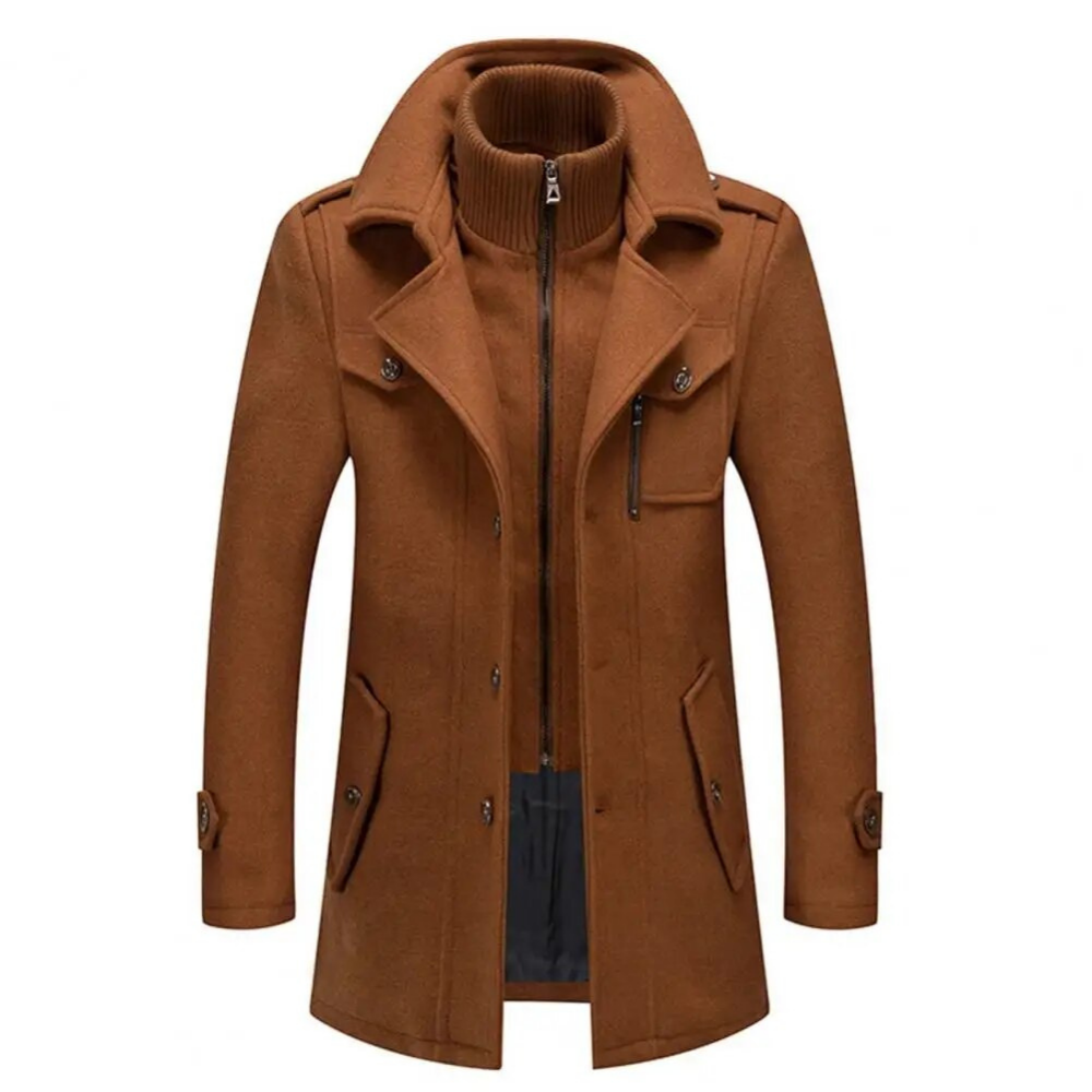 Grayson – Manteau Homme Mode à Double Col