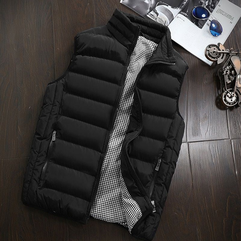 Gilet homme doublé et résistant à l’eau – Style fonctionnel et élégant