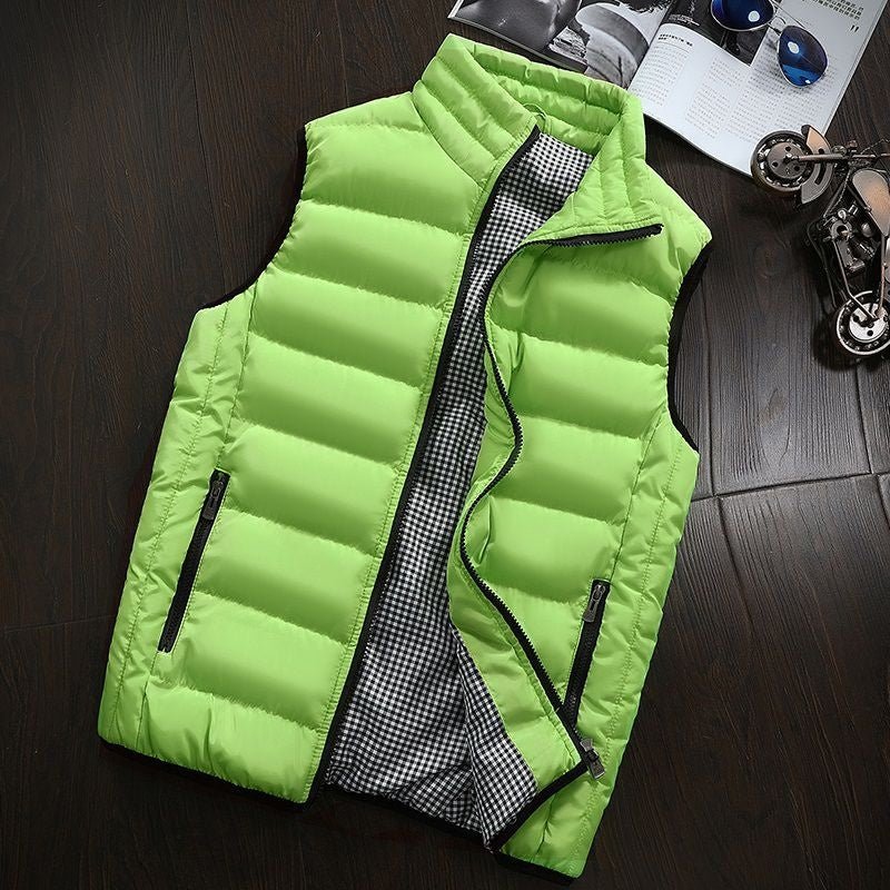 Gilet homme doublé et résistant à l’eau – Style fonctionnel et élégant