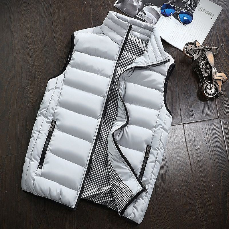 Gilet homme doublé et résistant à l’eau – Style fonctionnel et élégant