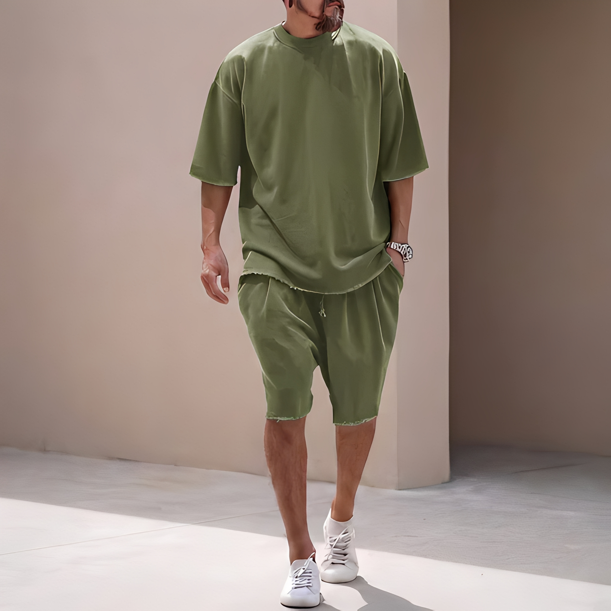 Angelo - Ensemble estival ample pour homme