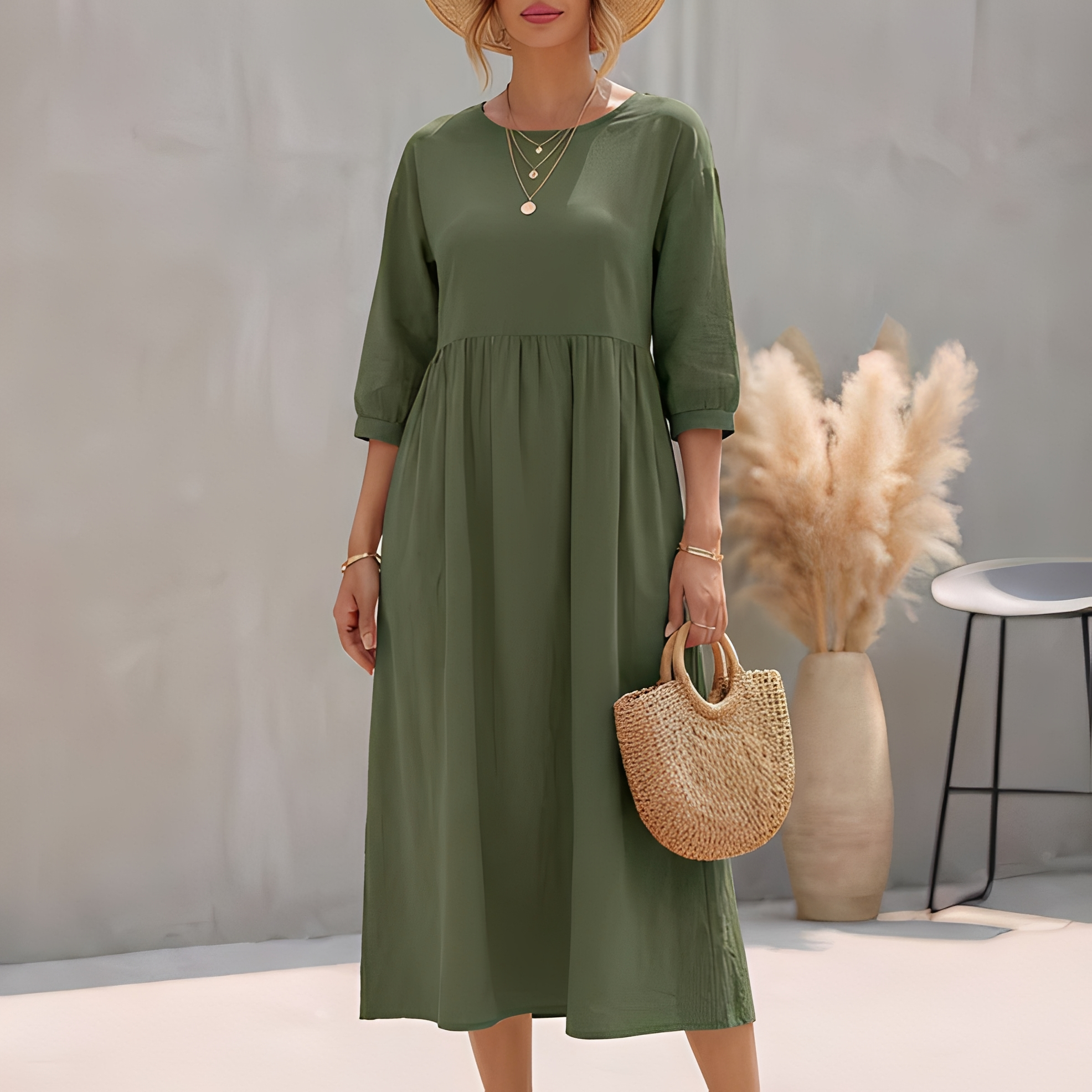 Agatine - Robe d'été chic et relax pour femme