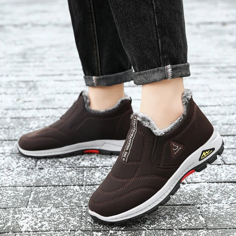 GripTrail – Baskets pour femmes avec semelle en polaire antidérapante