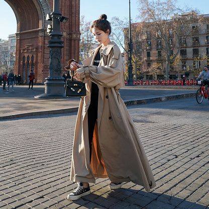 Olga - Trench-coat élégant à coupe ample