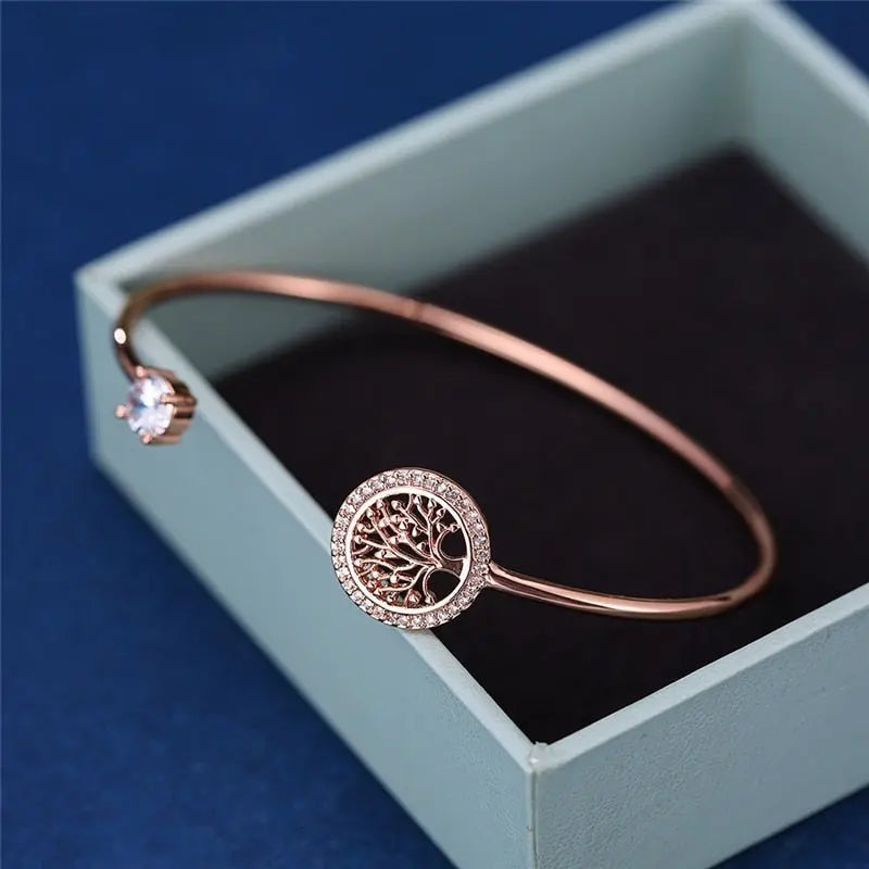 Aeriel – Bracelet ajustable avec arbre de vie