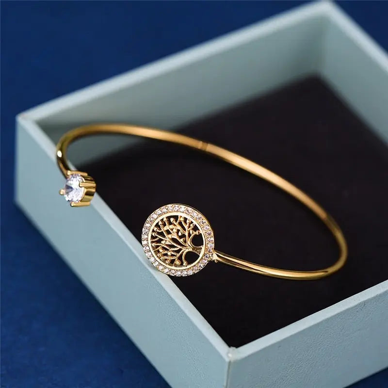 Aeriel – Bracelet ajustable avec arbre de vie
