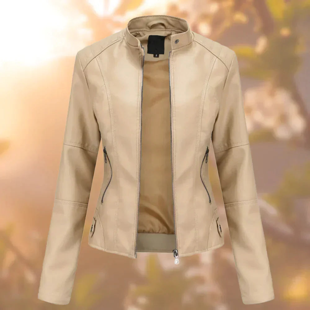 Hallec – Blouson en cuir femmes