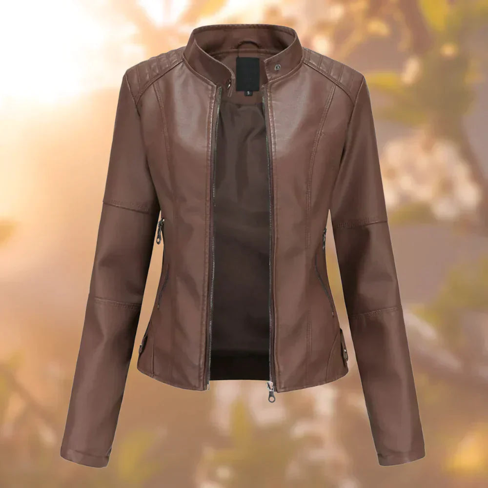 Hallec – Blouson en cuir femmes