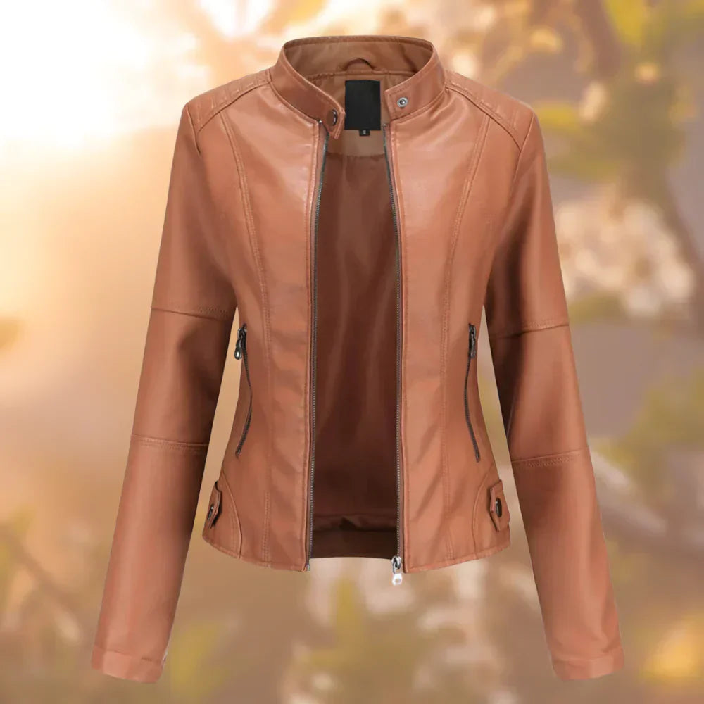 Hallec – Blouson en cuir femmes