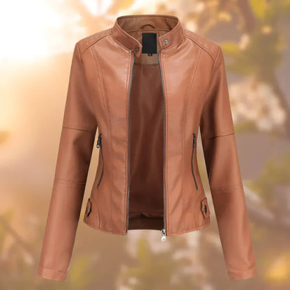 Hallec – Blouson en cuir femmes
