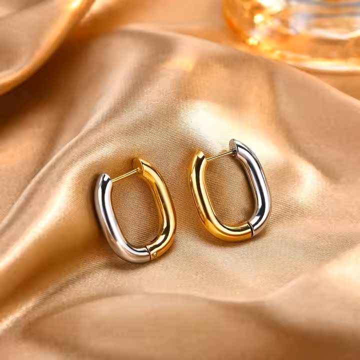 Thea – Boucles d'oreilles en métal
